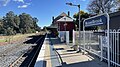 Northbound view on the platform