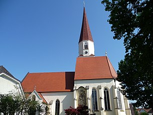 Die Kirche von St. Florian am Inn