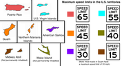 Thumbnail for Speed limits in the United States by jurisdiction