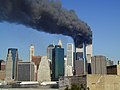 Image 6The World Trade Center on fire in the September 11 attacks (from Contemporary history)