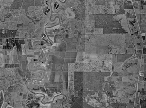 Aerial photograph of the Ramsey Units, January 23, 1995, United States Geological Survey