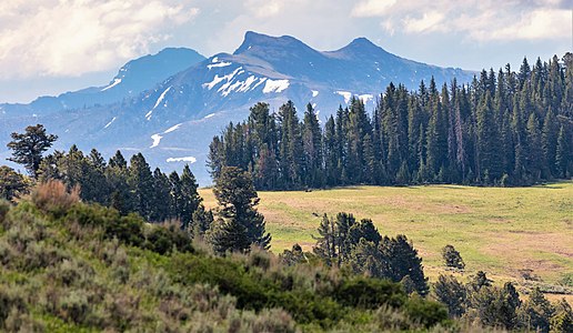 358. Saddle Mountain in Wyoming's Yellowstone National Park