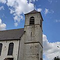 Le clocher de l'église.