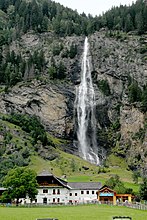 Fallbach in Koschach, höchster Wasserfall Kärntens