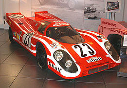 917K de 1970 (queue courte, à optiques type Le Mans, réplique du véhicule victorieux).