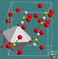 Structure de l'anhydrite