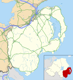 Dundonald is located in County Down