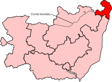 Location of Lowestoft Constituency in Suffolk following the 2023 Boundary Review