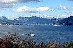 Vue du Holy Loch