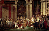 The Coronation of Napoleon by Jacques-Louis David