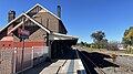 Southbound view on the platform