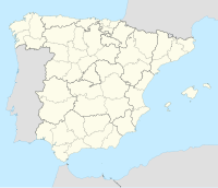 Map showing the location of Ciudad Encantada