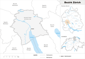 Charte vo Bezirk Zürich