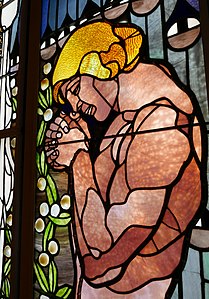 Adam by Koloman Moser for the Kirche am Steinhof by Wagner (1905)