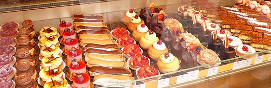 An assortment of pastries