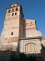 Torre mudéjar de la iglesia de Perdiguera.