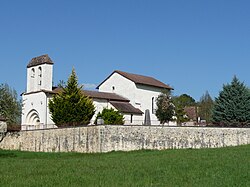 Skyline of Saint-Jean-d'Estissac