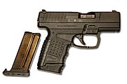 Die Walther PPS M2 arbeitet im Double-Action-Modus, was bedeutet, dass der Abzug sowohl das Vorspannen des Hahns als auch das Auslösen des Schusses bewirkt.