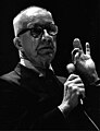 Richard Buckminster Fuller circa 1972 overleden op 1 juli 1983