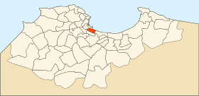 Localisation de Belouizdad