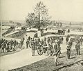 Fort Stevens (formerly Fort Massachusetts) near the summer home of Abraham Lincoln. On July 12, 1864 Lincoln was standing on the ramparts of this fort when the surgeon standing beside him was wounded in the leg by a Confederate sharpshooter.