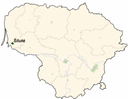 Šilutė – Mappa