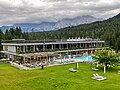 Il Resort dello Schloss Elmau di Krün immerso nelle alpi bavaresi