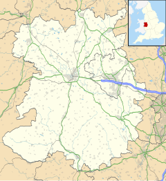 Bicton is located in Shropshire