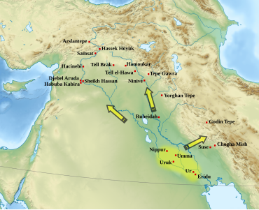 L'expansió de la cultura d'Uruk