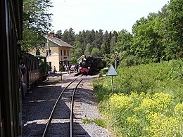 Marielund railway station in 2006.