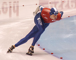 Kuipers tijdens wereldbekerwedstrijd (2007)