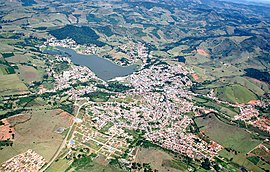 Vista aérea de Lambari