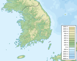 汝矣島在大韩民国的位置