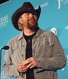 Keith at the 45th Annual Academy of Country Music Awards, April 18, 2010