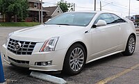 Cadillac CTS coupe, facelift version