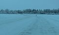 Route de glace d'Hailuoto.