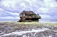 Restaurang i Zanzibar.