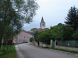 Skyline of Ourches-sur-Meuse