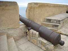 Castillo de Santa Bárbara, en Alicante (España)