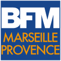 Logo de BFM Marseille Provence depuis le 5 juillet 2021.