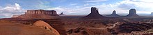 Panorama de Monument Valley.