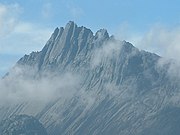 Puncak Jaya in Papua, Indonesia, is the highest point of New Guinea and all the Earth's ocean islands.