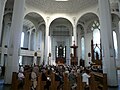 Interior looking north - Church Christ the King and St. Roch. 1927