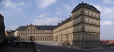 Nueva Residencia de Bamberg, de J.L. Dientzenhofer (1697-1703)