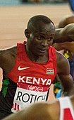 Ferguson Cheruiyot Rotich – disqualifiziert wegen Bahnübertretung