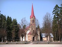 Gereja Lutheran di Ogre, dibangun pada 1930