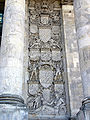 Berlin, Reichstag, Armes du Reichsland Elsaß-Lothringen sous la couronne impériale.