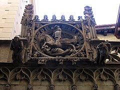 San Jorge (1418), de Pere Johan, Palacio de la Generalidad de Cataluña.