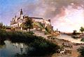 Một cái nhìn của Wawel từ Tây Bắc, năm 1847, Jan Nepomucen Głowacki