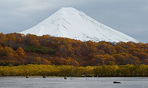 Ilinsky volcano